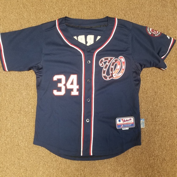 Majestic Other - Boys Bryce Harper Washington Nationals Jersey L